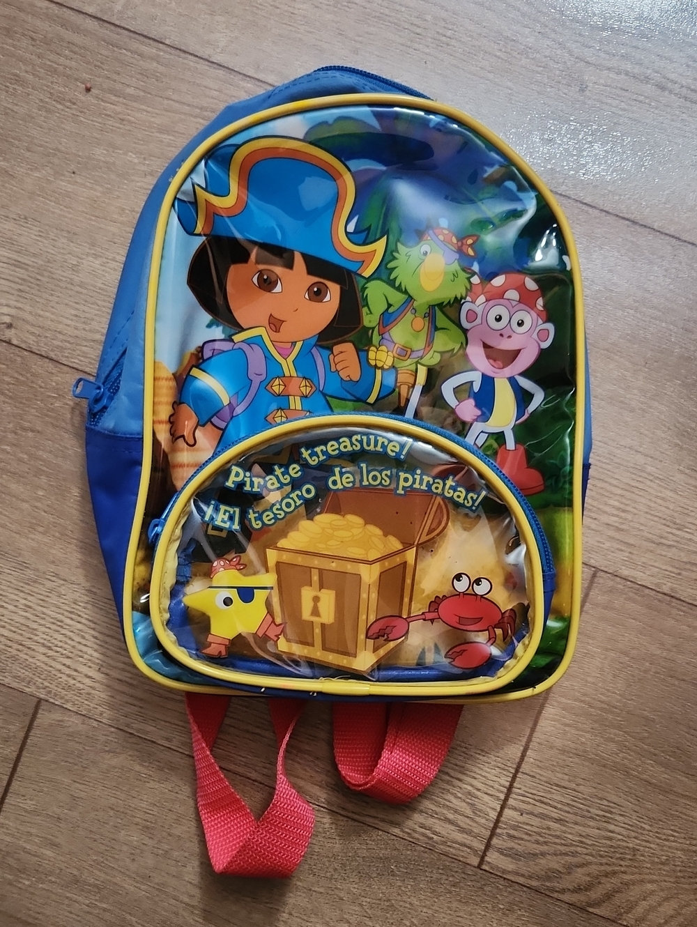 NWOT Small Dora The Explorer Pirate Treasure Backpack